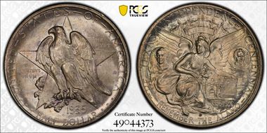 1935-D 50C Texas MS65