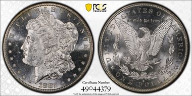 1882-S $1 MS63
