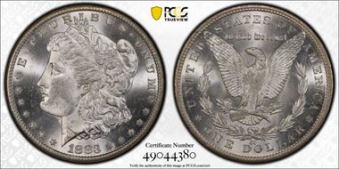 1883-CC $1 MS64