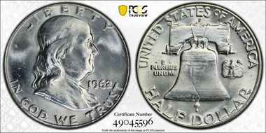 1962-D 50C MS64