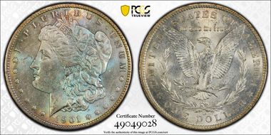 1901-O $1 MS63