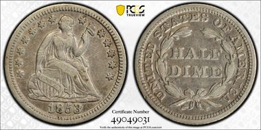 1853 H10C No Arrows VF30