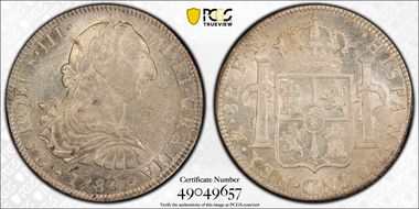 1784-Mo FM 8 R Yon-M8-84a Calico-1126 AU58