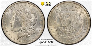 1884-O $1 MS63