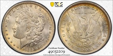1885-O $1 MS63