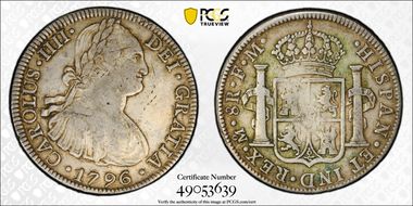 1796-Mo FM 8 R Yon-M8-96 Calico-959 VF35