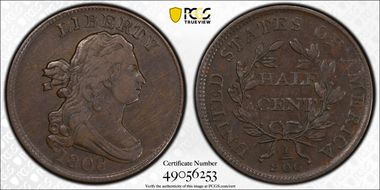 1808 1/2C C-3 VF35BN