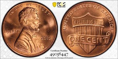 2010 1C Shield MS67RD