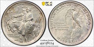 1925 50C Stone Mountain N1