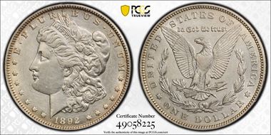 1892 $1 N1