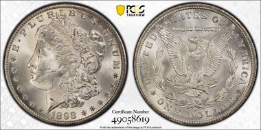 1898-O $1 MS64