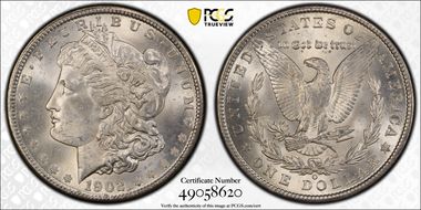1902-O $1 MS63