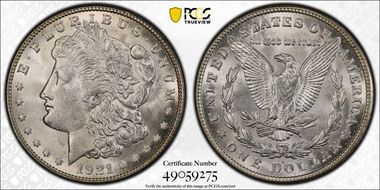 1921-S $1 MS63
