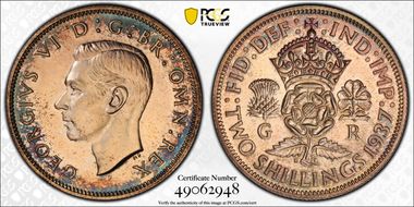 1937 Florin S-4081 PR64