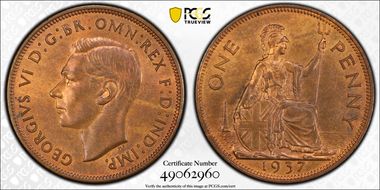 1937 1D S-4114 PR64RB