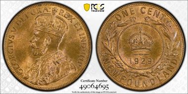 1929 1C MS64RB