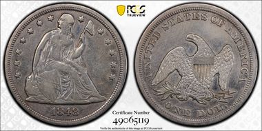 1848 $1 N1