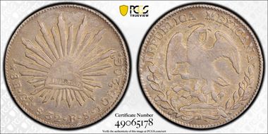 1832-Ga FS 8 R Ga10 AU58