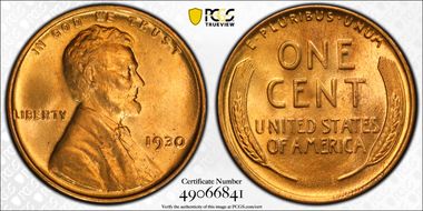 1930 1C MS66RD