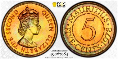 1978 5C KM-34 PR66RB