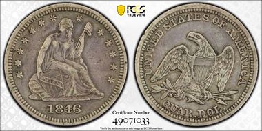 1846 25C XF40