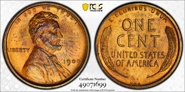 1909 VDB 1C MS63RB