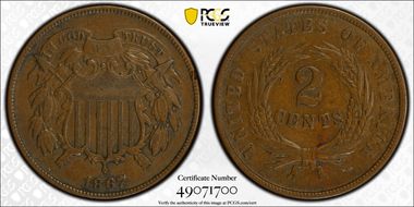 1867 2C VF30BN