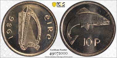 1986 10p SP66