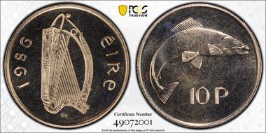 1986 10p SP66