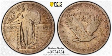 1917 25C Type 2 VF20