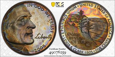 2005-S 5C Western Waters PR67DCAM