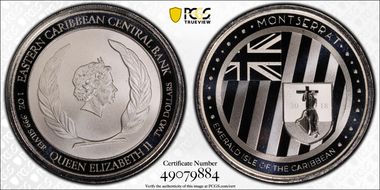 2018 $2 Emerald Isle of the Caribbean PL69