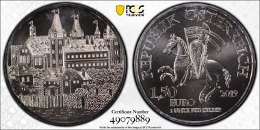 2019 € 1.50 Wiener Neustadt MS68
