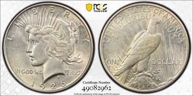 1926-S $1 AU53
