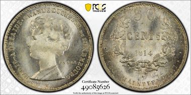 1914 P50C KM-E26 Essai Ag SP66