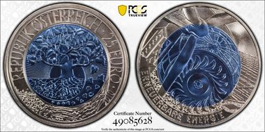 2010 € 25 Renewable Energy MS70