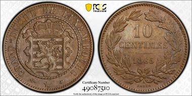 1865-A 10C AU55BN
