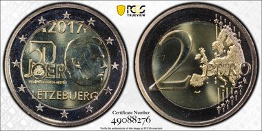 2017 € 2 50 years Volunteer Army MS68