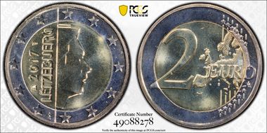 2017 € 2 MS67