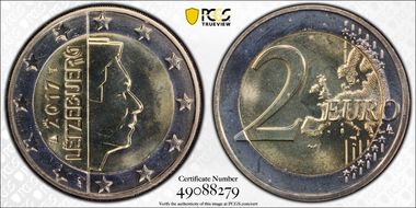 2017 € 2 MS65