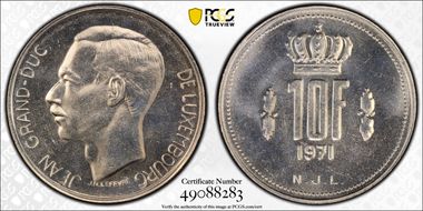 1971 10 Fr MS65