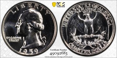 1959 25C DDO FS-101 PR68