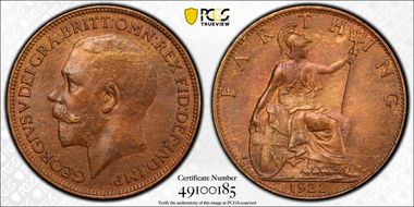 1922 1/4D S-4060 MS64BN