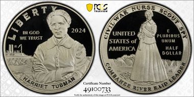 2024-S 50C Harriet Tubman PR69DCAM