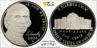 2024-S 5C First Strike PR70DCAM