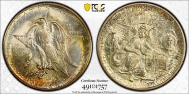 1936-D 50C Texas MS67+