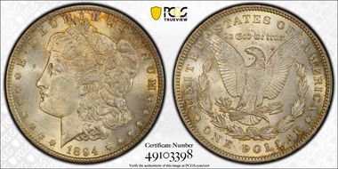 1894 $1 MS64