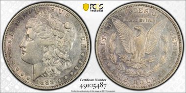 1888-S $1 XF45