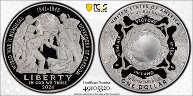 2024-P $1 Greatest Generation First Strike PR70DCAM
