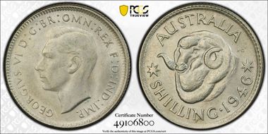 1946(m) Shil MS63